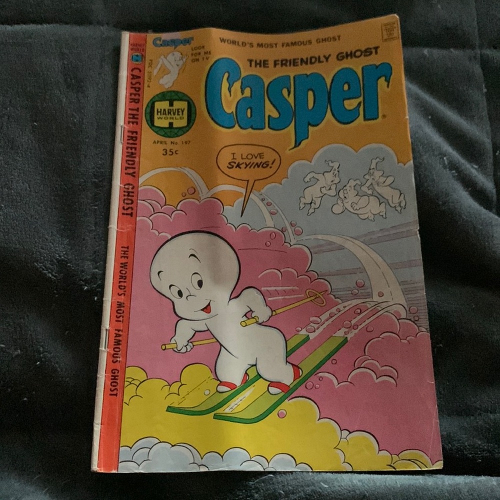 Vintage Casper comic book No 197 circa 1978